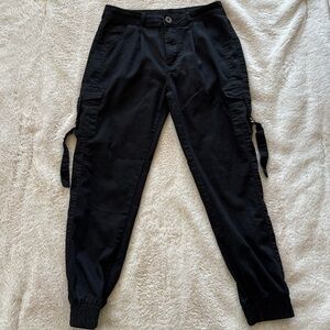VIP Black Women's Cargo Jogger Pants